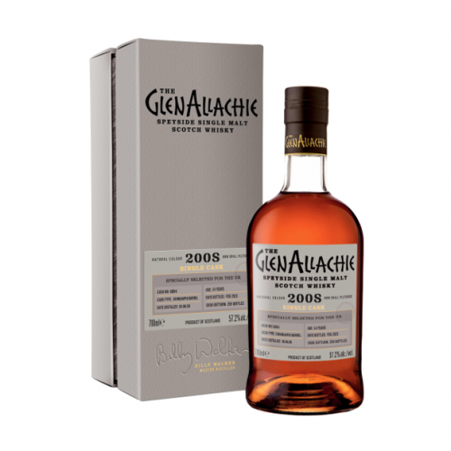 Glenallachie 2008 14 Year Old Chinquapin Barrel #6894 - 57.2% 70cl