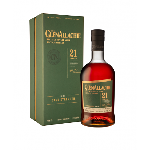 Glenallachie 21 Year Old Cask Strength Batch 7 - 51.9% 70cl