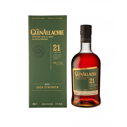 Glenallachie 21 Year Old Cask Strength Batch 7 - 51.9% 70cl