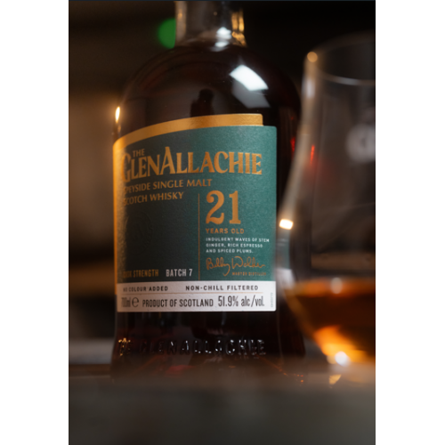 Glenallachie 21 Year Old Cask Strength Batch 7 - 51.9% 70cl
