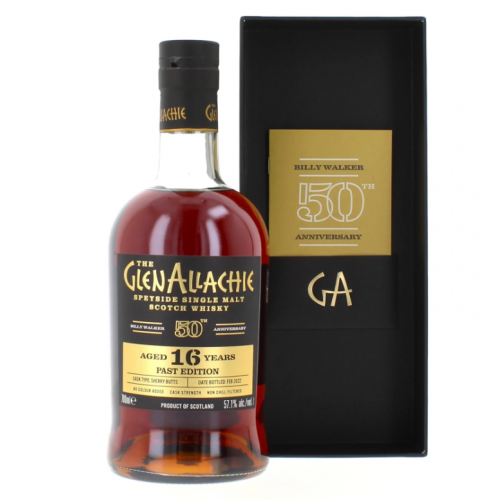 Glenallachie Billy Walker 50th Anniversary Past, Present and Future Triology Set - 3x70cl