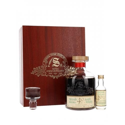 Speyside 1958 40 Years Old Sherry Cask Signatory Vintage - 52.8% 75cl