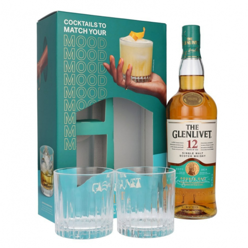 Glenlivet 12 Year Old Bottle and Glass Gift Pack