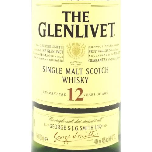 Glenlivet 12 year old - 40% 70cl