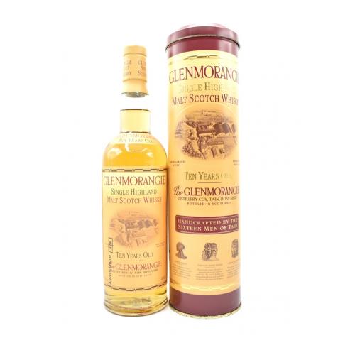Glenmorangie 10 Year Old Whisky in Beige Presentation Tin - 43% 70cl