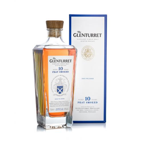 JANUARY SALE - Glenturret 10 Year Old Peat Smoked 2022 Release - 50% 70cl