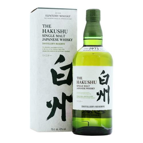Hakushu Distillers Reserve Single Malt Japanese Whisky - 70cl 43%