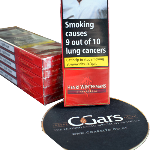 Henri Wintermans Panatella (Slims) - 5 packs of 5 (25) Bundle Deal