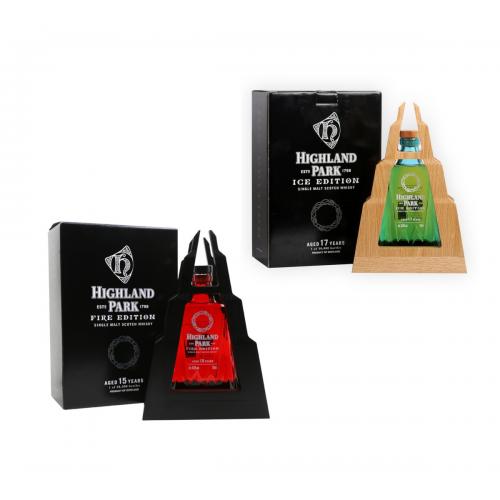 Highland Park Fire & Ice Limited Release Whisky Collection - 2x70cl