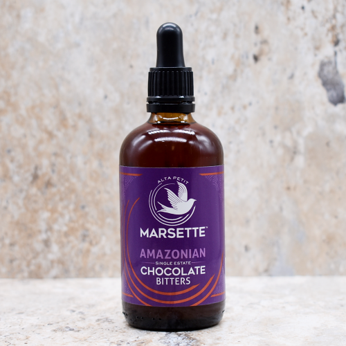 Marsette Amazonian Chocolate Bitters Pipette Bottle - 71% 110ml Marsette Amazonian Chocolate Bitters Pipette Bottle - 71% 110ml