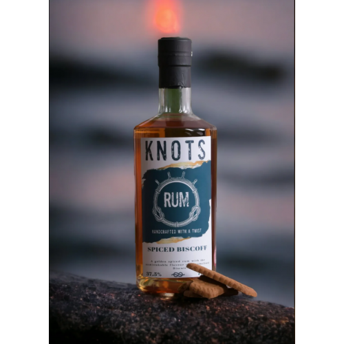 Knots Spiced Biscoff Rum - 37.5% 70cl