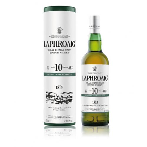 Laphroaig 10 Year Old Cask Strength January 2021 Batch 13 - 57.9% 70cl