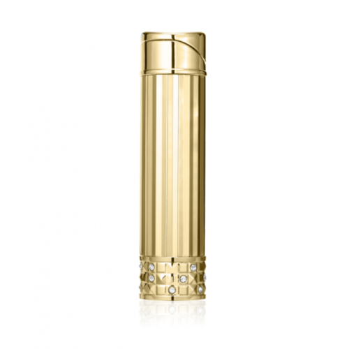 Colibri Allure Ladies Soft Flame Lighter - Polished Gold