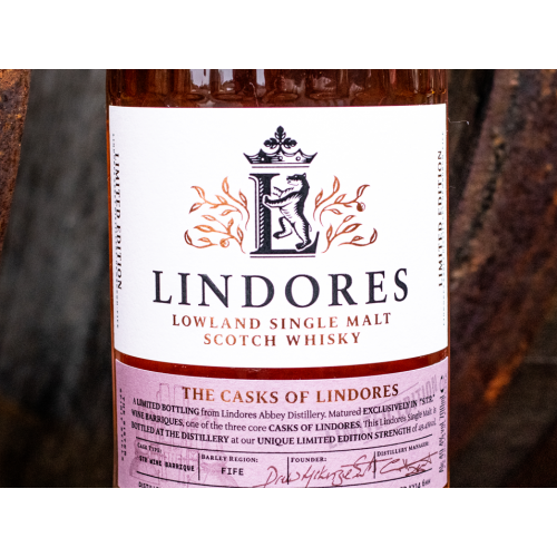 JANUARY SALE - Lindores Cask of Lindores STR Wine Barique - 49.4% 70cl