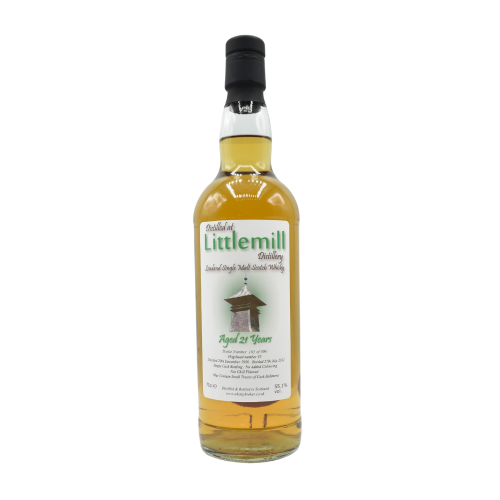 Littlemill 21 Year Old 1990 Whisky Broker - 55.1% 70cl