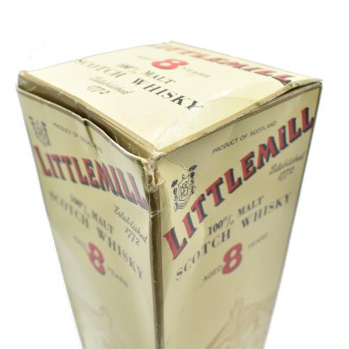 Littlemill 8 Year Old Vintage Scotch Whisky - Wear to Box - 40% 70cl