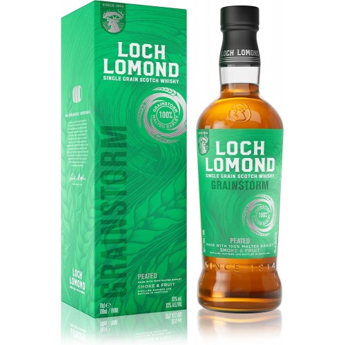 Loch Lomond Single Grain Peated - 46% 70cl