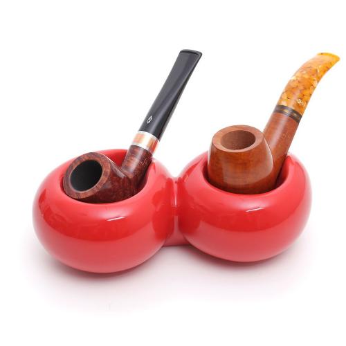 Savinelli Goccia 2 Pipe Stand - Red (End of Line)
