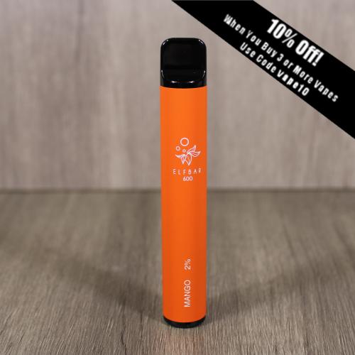 Elf Bar 600 Disposable Vape Bar - Mango