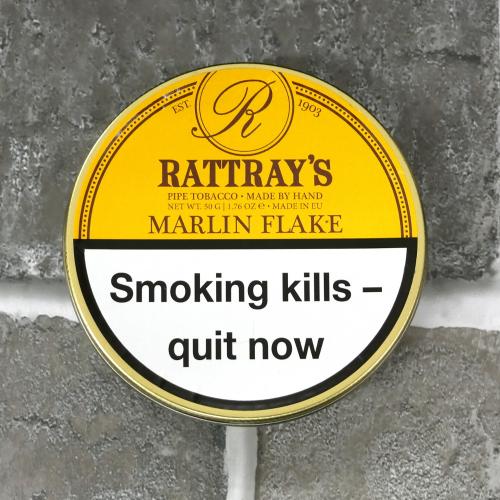 Rattrays Marlin Flake Pipe Tobacco 50g Tin