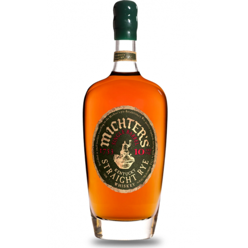 Michters 10 Year Old Single Barrel Kentucky Straight Rye Whiskey - 70cl 46.4%