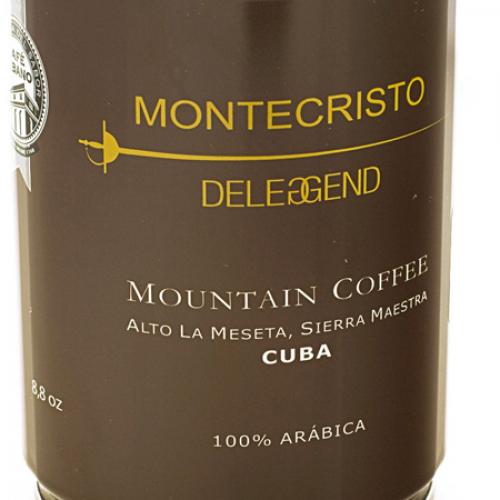 Montecristo Cuban Coffee - Roasted and Ground - TIN of 250g