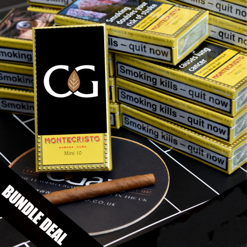 Montecristo Mini Cigarillos - 20 x Packs of 10 (200) Bundle Deal