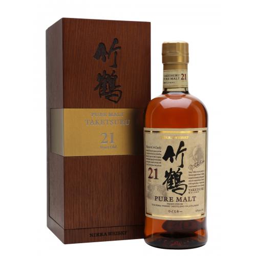 JANUARY SALE - Nikka Taketsuru 21 Year Old Pure Japanese Whisky - 70cl 43%