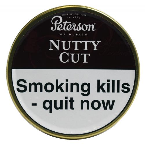 Peterson Nutty Cut Pipe Tobacco 50g Tin - End of Line