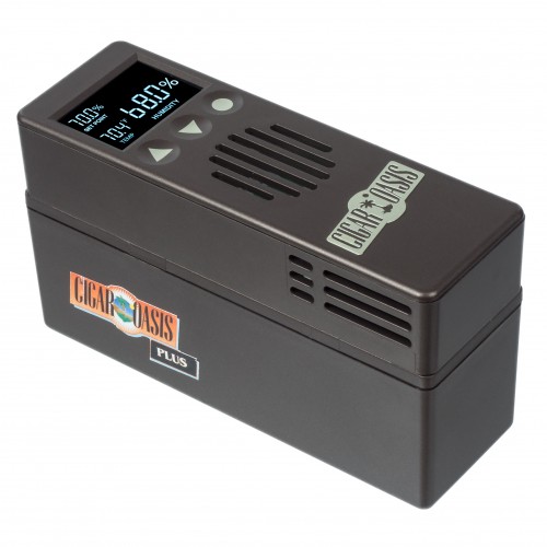 Cigar Oasis Plus 4.0 - New 4th Generation Electronic Humidifier - 1000 Capacity