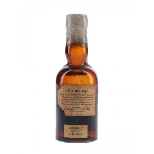 Old Worthy Bottled 1940s-1950s Miniature