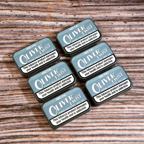 Oliver Twist Arctic - Smokeless Tobacco Bits 7g Pack x 6 (6) Oliver Twist Arctic - Smokeless Tobacco Bits 7g Pack x 6 (6)