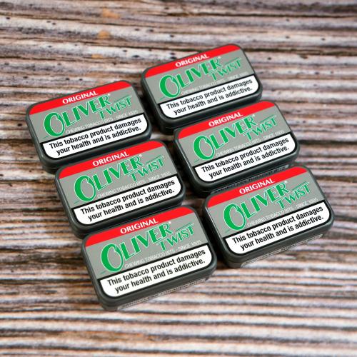 Oliver Twist Original - Smokeless Tobacco Bits 7g Pack x 6 (6) Oliver Twist Original - Smokeless Tobacco Bits 7g Pack x 6 (6)