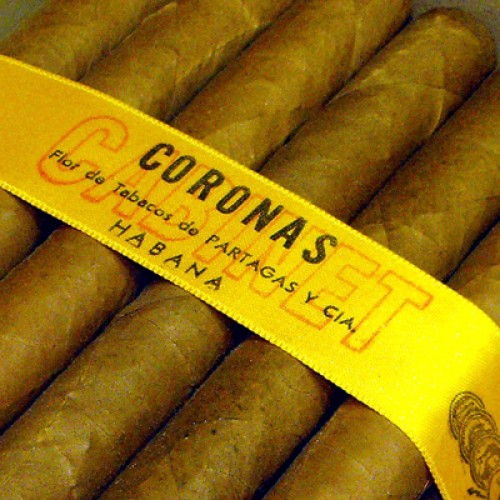 Partagas Coronas cigars - Cab 50s