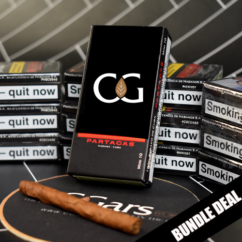 Partagas Serie Mini - Black - 5 x Pack of 10 (50) Bundle Deal