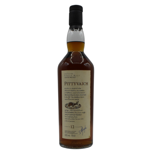 Pittyvaich 12 Year Old Flora & Fauna Signed Bottle - 43% 70cl