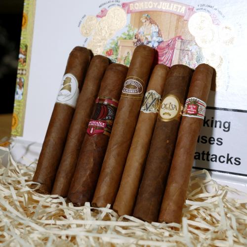 A Quick Treat Gift Box Sampler - 7 Cigars