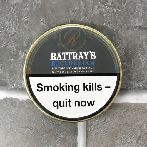 Rattrays Buckingham Pipe Tobacco 50g Tin - End of Line