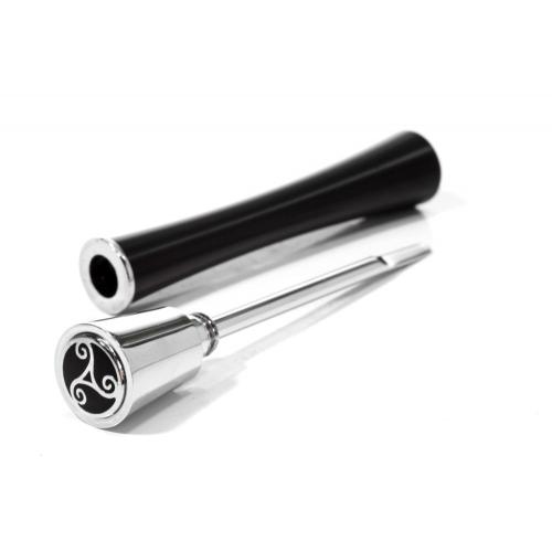 Rattrays Bone Pipe Tamper - Chrome Cap