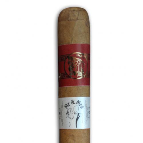 Inka Secret Blend Red Robusto Cigar - 1 Single (Mr & Mrs Band)