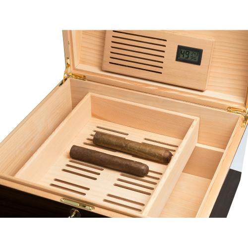 Morici Roma Eucalyptus Frise Trunk Cigar Humidor - 300 Cigar Capacity