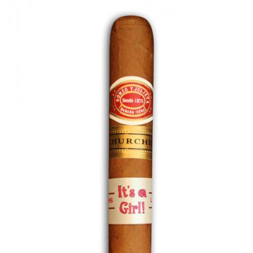 Romeo y Julieta Churchills Untubed Cigar - 1 Single (Its a Girl Band)