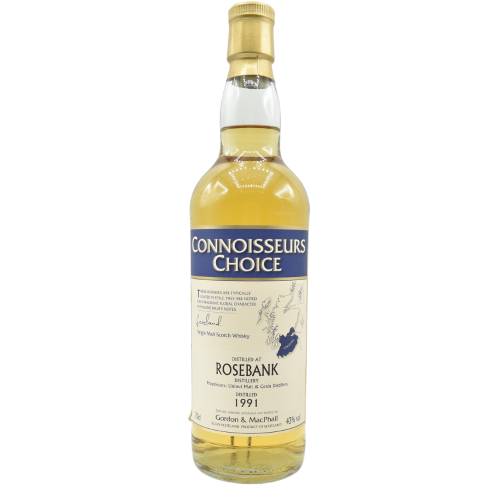 Rosebank 1991 Gordon and MacPhail Connoisseurs Choice - 43% 70cl