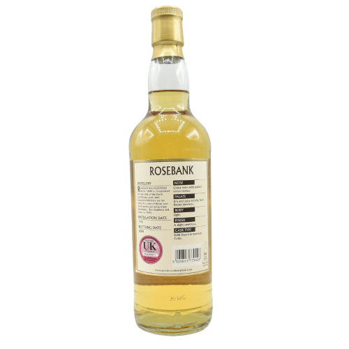 Rosebank 1991 Gordon and MacPhail Connoisseurs Choice - 43% 70cl