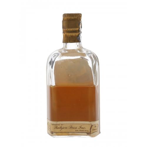 Royal Garter 10 Year Old 1930s Rathjen Bros. Inc. Miniature - 4.7cl 43%