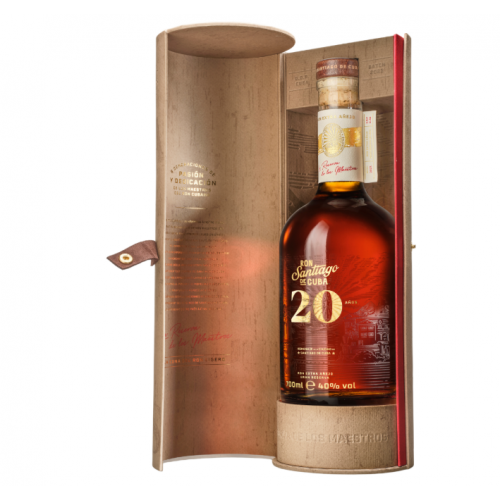 Ron Santiago de Cuba 20 Year Old Extra Anejo Gran Reserva Rum - 40% 70cl