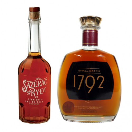 JANUARY SALE - SPECIAL OFFER BUNDLE DEAL - 1792 Small Batch Kentucky Straight Bourbon & Sazerac 6 Year Old Straight Rye Whiskey