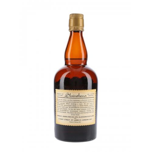 Slaintheva Bottled 1970s Ainsley Dunn and Co. Bill Kennedy - 70 Proof