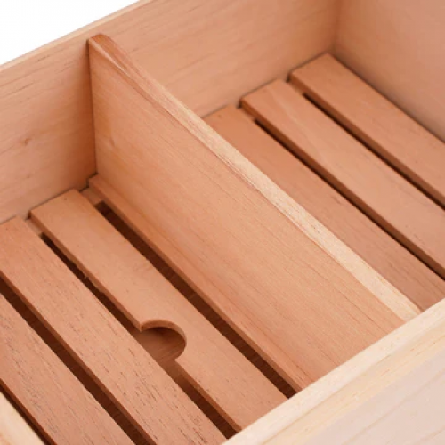 Cigarism Spanish Cedar Fermentation Cigar Humidor Box - 50 Count
