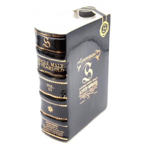 Springbank Book Decanters Vol. I - IV - 4x75cl 43%